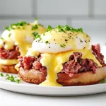 Corned Beef Hash Eggs Benedict Recipe